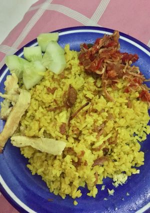 Foto resep Nasi kuning Rice cooker super gurih