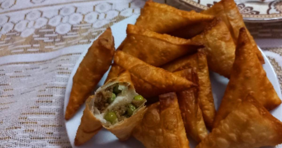 Lamb Mince Samosas With Switz Recipe By Zma - Cookpad