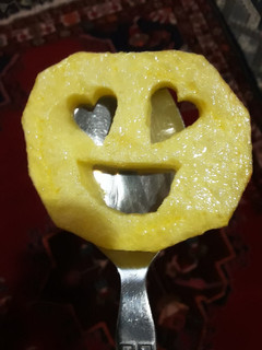 عکسی از دستور سیب زمینی استیکری🍟😀