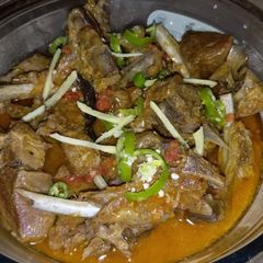 Kosha Mutton Karhai A picture of Kosha Mutton Karhai.