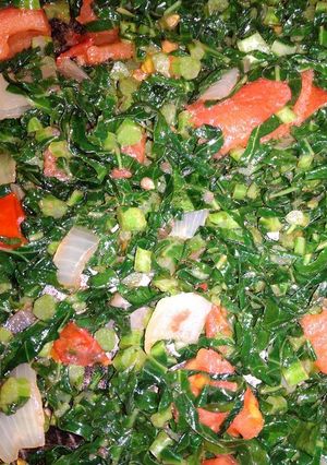 A picture of Sukuma wiki.
