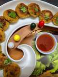 Leftover Rice Tikki or Cutlet