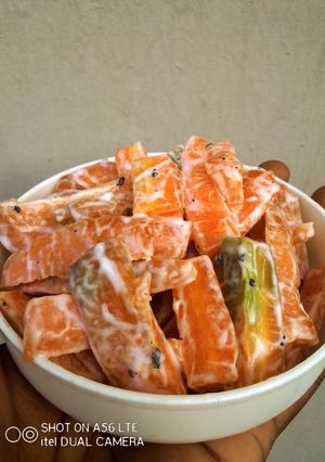 A picture of Black Pepper Carrot Salad.