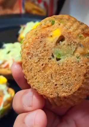 A picture of Pizza muffins.