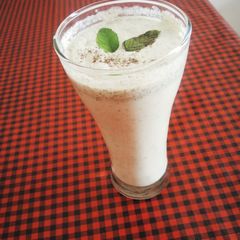 Masala chaas /Spiced buttermilk A picture of Masala chaas /Spiced buttermilk.