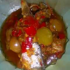 รูปของ Tumis ikan asin