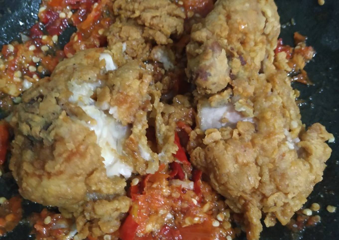 Ayam geprek