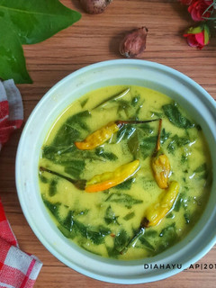 Foto resep Sayur Daun Singkong (bobor daun singkong)