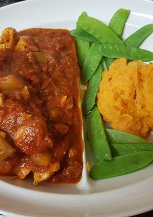 A picture of My Italian Style Chicken & Tomatoes Casserole.