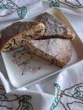 Torta con ricotta e scagliette di cioccolato fondente