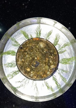सोवा मिक्स साग रेसिपी मुख्य फोटो