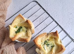 Foto resep Simple Quiche ala Roti Tawar