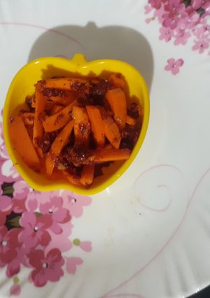 મસાલા ગાજર(Masala Gajar Recipe in Gujarati) રેસીપી મુખ્ય ફોટો