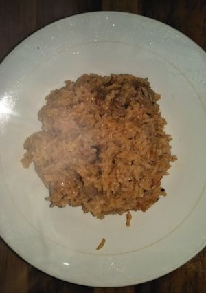 A picture of Beef Pilau.