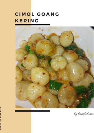 Foto resep Cimol goang kering/ cimol cikruh/ cimol pedas