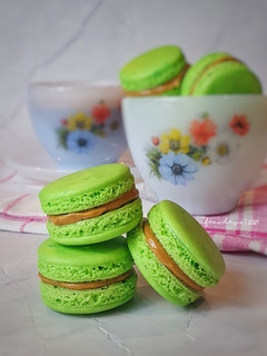Foto resep 389. Macaron dengan Tepung Terigu Metode Swiss Meringue