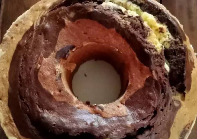 Rahasia Membuat Marmer Cake Jadoel yang Nikmat