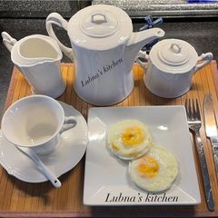 A picture of AIR FRYER POACHED EGGS:.