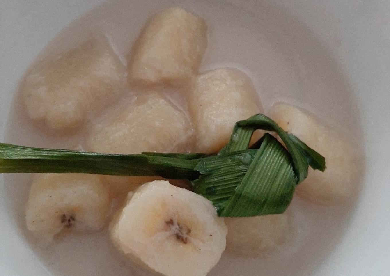 Kolak pisang enak