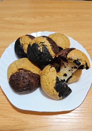 Foto resep Chocolate Mochi Cookies
