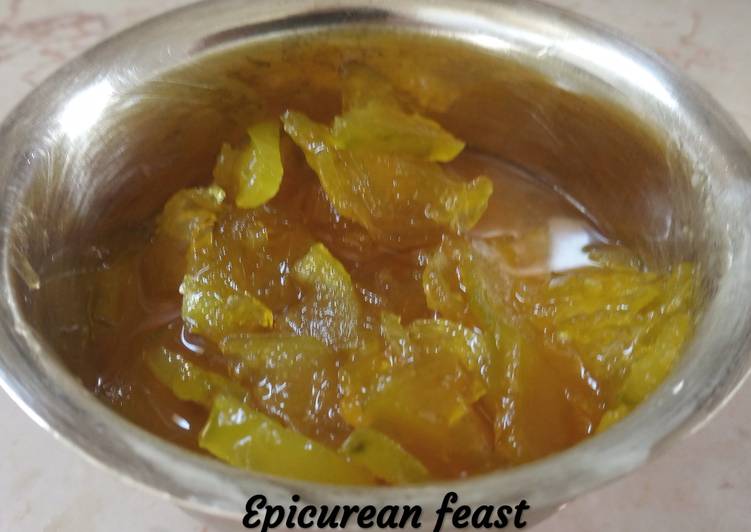 Easiest Way to Make Ultimate Plastic chutney Raw papaya sweet chutney