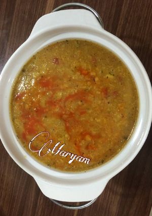 عکسی از دستور سوپ سبزیجات