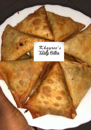 A picture of Vegan Samosa.