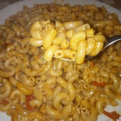 A picture of Jallof macaroni.