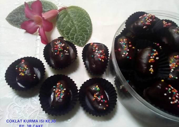 Resep Coklat kurma isi keju oleh Nining Sari (Dapoer 3R) - Cookpad