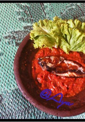 Foto resep Ikan asap penyet sambal tomat kemiri