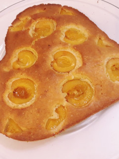 عکسی از دستور کیک زردآلو