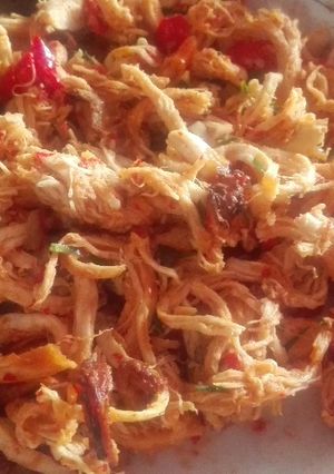 Foto resep Ayam suwir bumbu bali