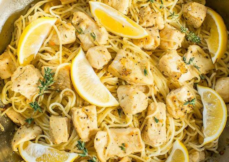 Recipe of Perfect Honey Lemon Chicken Pasta