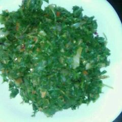 A picture of Vegetable sauce.
