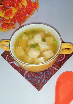 Foto resep Sup Miso Tahu Simple ala Hokben