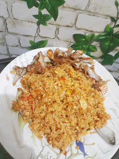 Foto resep Nasi goreng ikan asin
