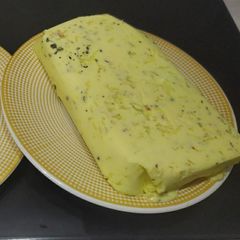 A picture of Garlic butter made at home.