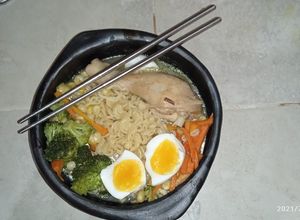 Una foto de Ramen al mejor estilo occidental 🙈😂