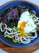 Beef Udon Noodles Soup