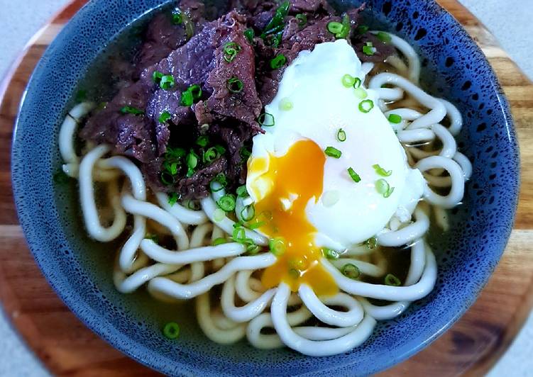 Everyday of Beef Udon Noodles Soup