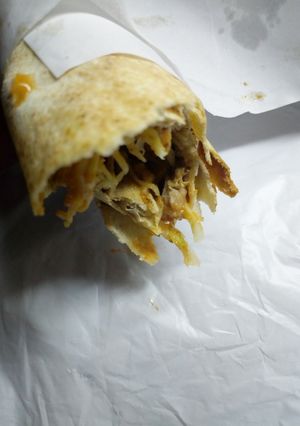 A picture of Shawarma.