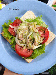 Foto resep Sandwich sawi tuna salad