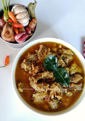Foto resep RICA RICA BASUR a.k.a.PEDESAN ENTHOK