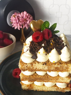 Una foto de Mini cake de tiramisú para San Valentín🌹