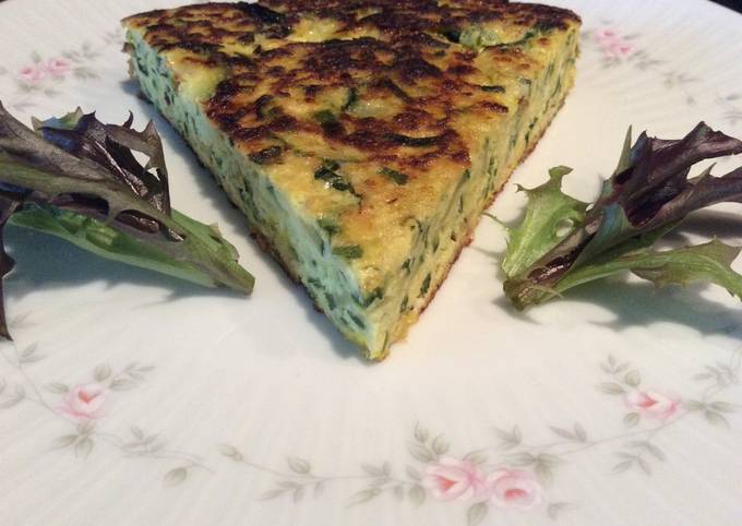 Spanish Zucchini Tortilla