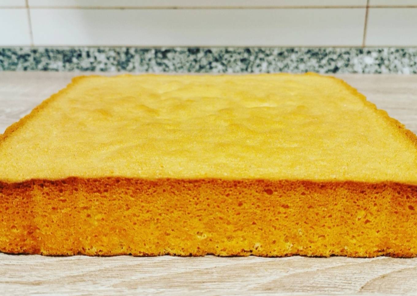 Bizcocho Genovés con solo 3 ingredientes