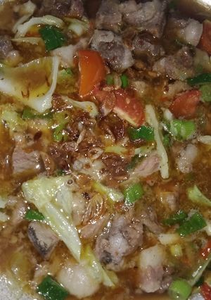 Foto resep Tongseng kambing tanpa santan