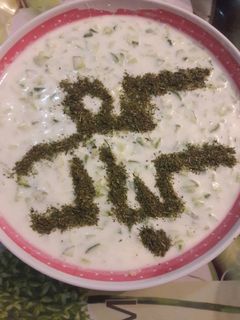 صورة لوصفة سلطه لبن مع خيار