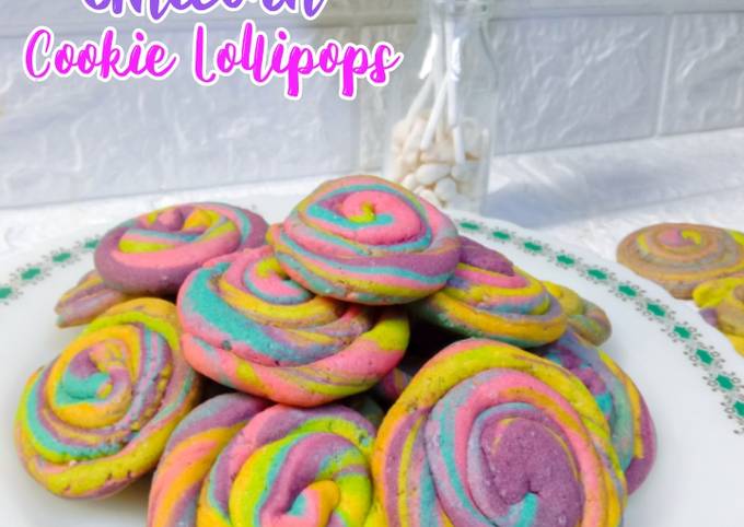 Unicorn Cookie Lollipops