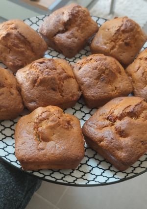 Une photo de Gâteaux moelleux à la banane